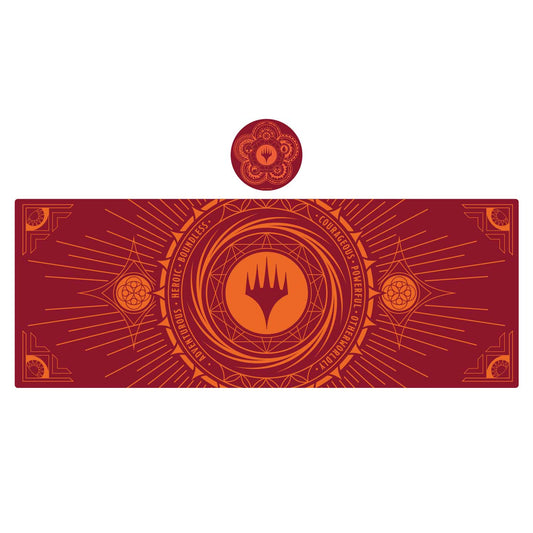 Magic the Gathering XL Desk Pad & Coaster Set - Loaded Dice