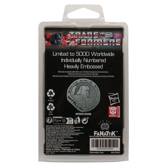 Transformers 40th Anniversary Collectible Coin - Loaded Dice