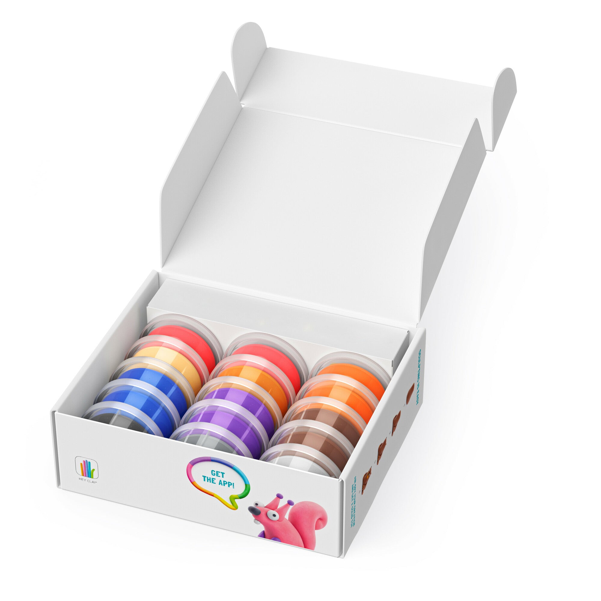 HEY CLAY Forest Animals (15 Cans) - Loaded Dice