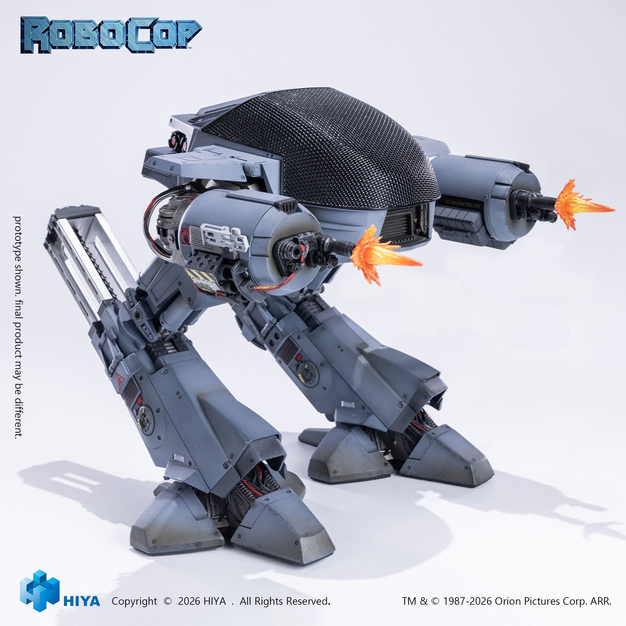 RoboCop Hiya Exquisite Super Series ED-209 1/12 20cm