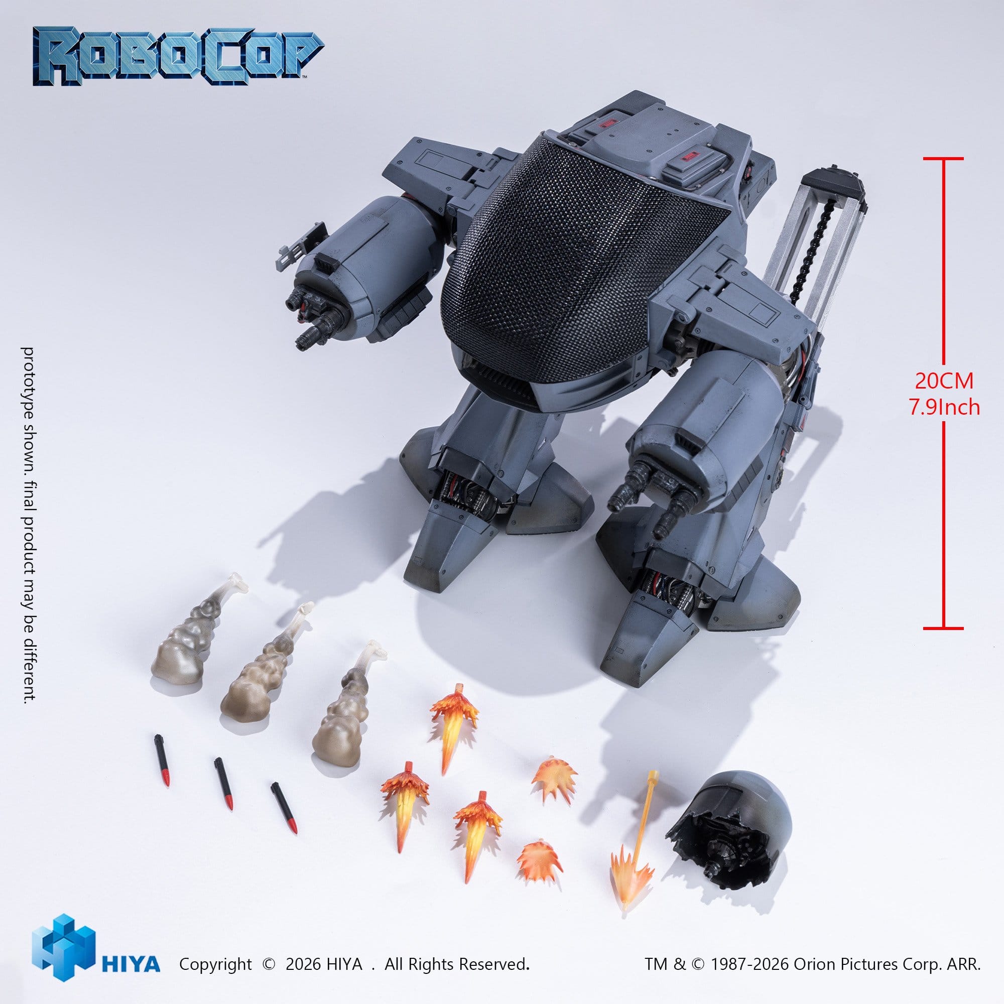 RoboCop Hiya Exquisite Super Series ED-209 1/12 20cm