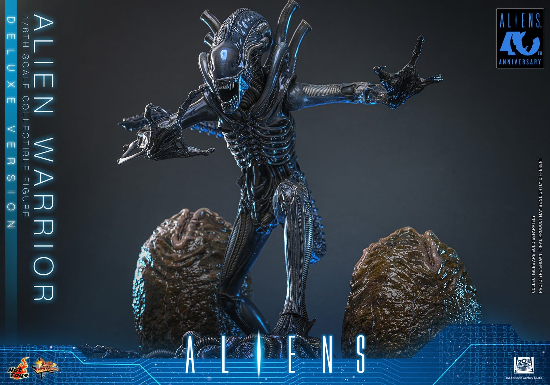 Hot Toys Aliens: Alien Warrior Deluxe Version 1/6
