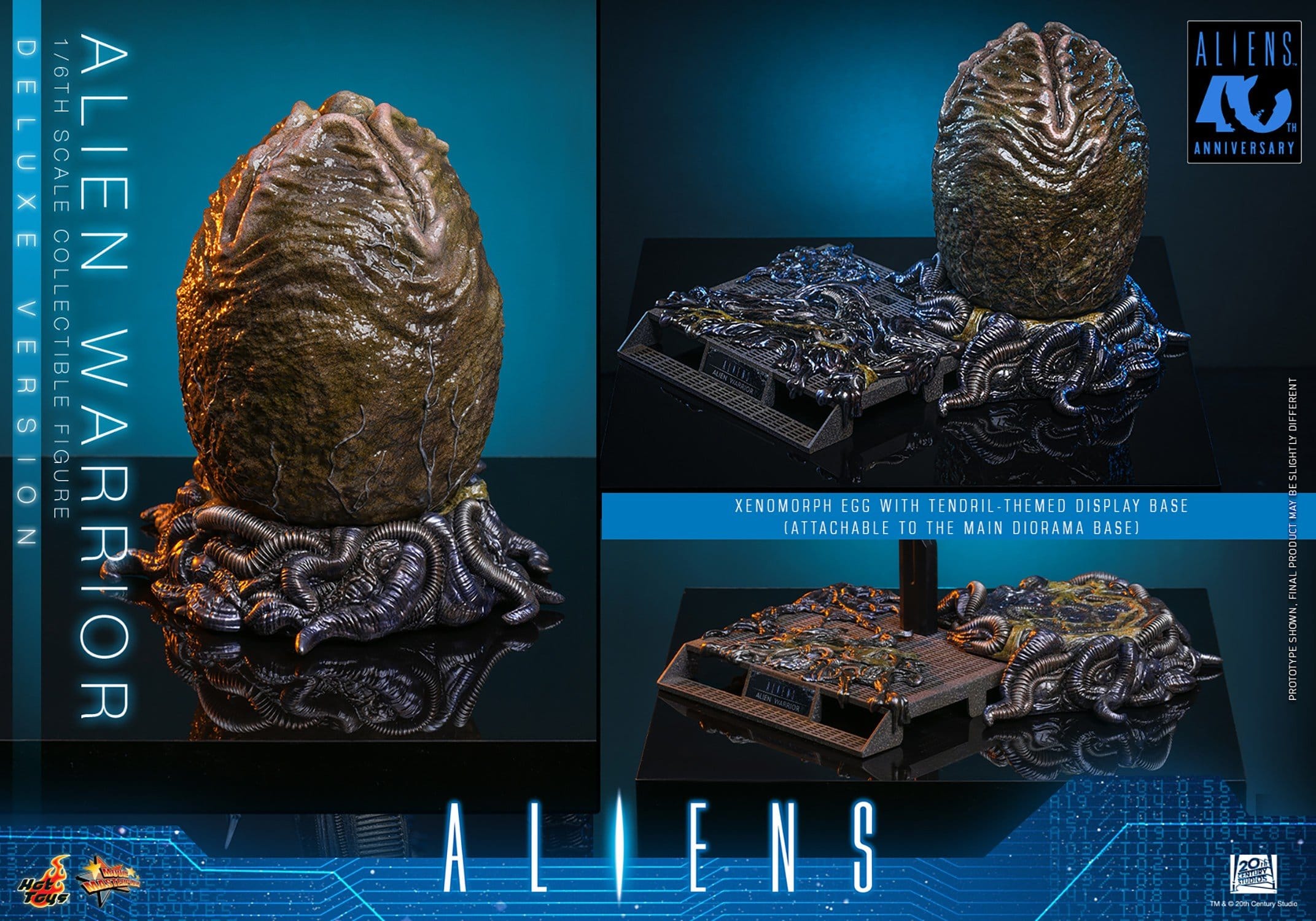 Hot Toys Aliens: Alien Warrior Deluxe Version 1/6