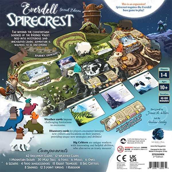 Everdell: Spirecrest 2nd Edition - Loaded Dice Barry Vale of Glamorgan CF64 3HD
