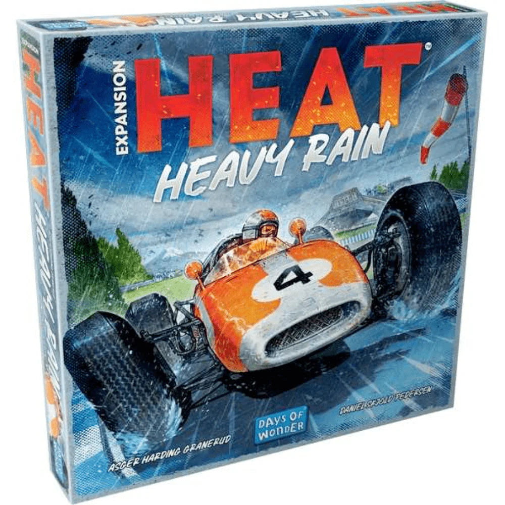 Heavy Rain - Heat: Pedal to the Metal Expansion - Release Date 23/2/24 - Loaded Dice Barry Vale of Glamorgan CF64 3HD
