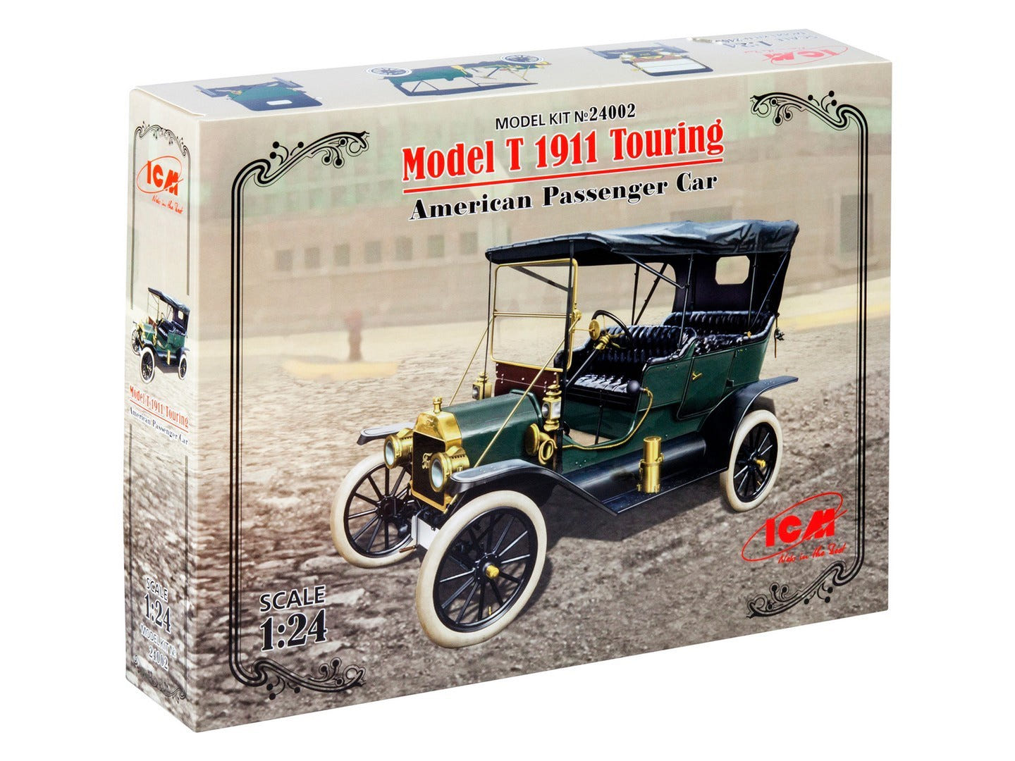 ICM 1:24 Model T 1911 Touring American Passenger Car - ICM24002