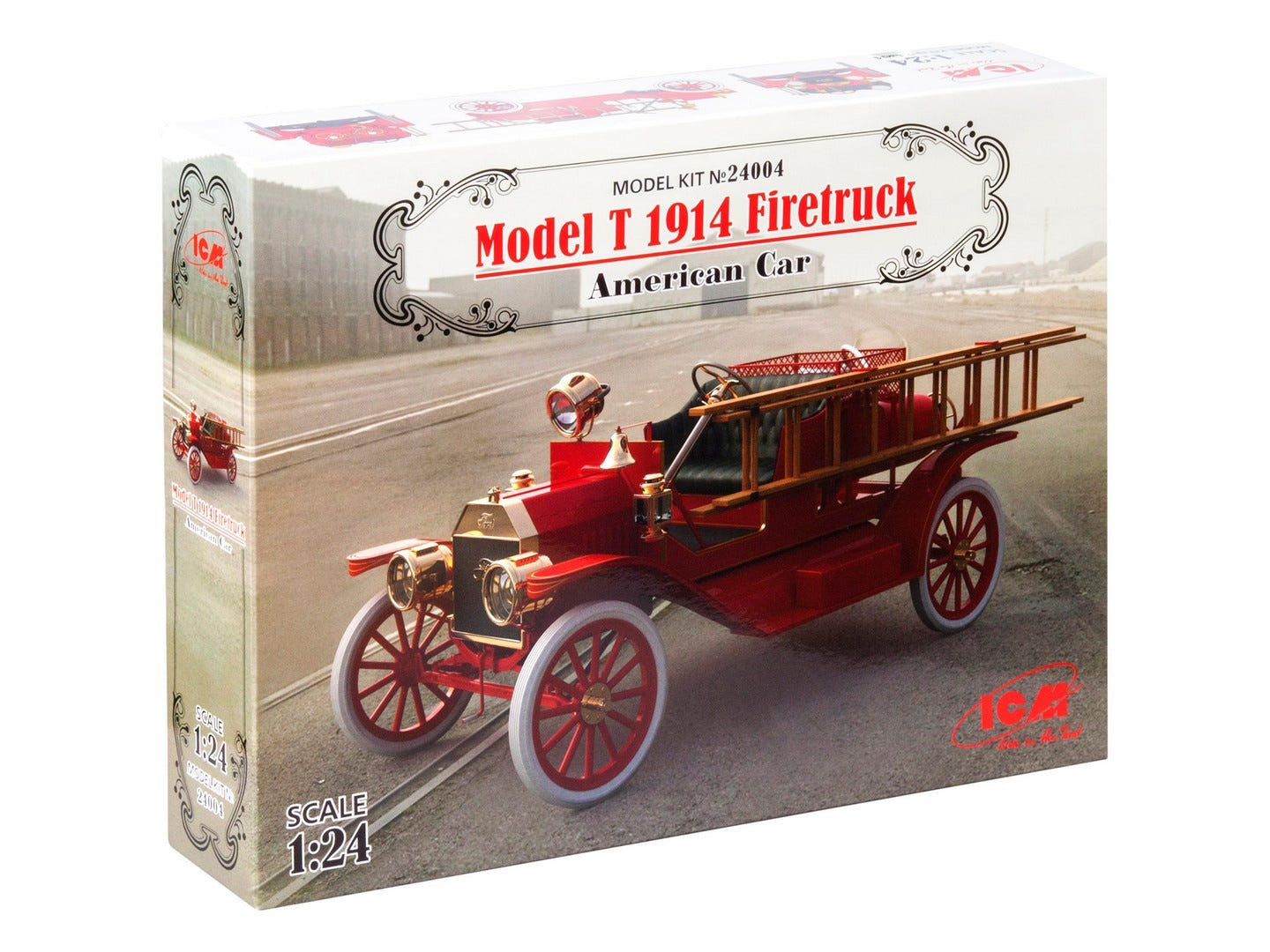 ICM 1:24 Model T 1914 Firetruck American Car - ICM24004