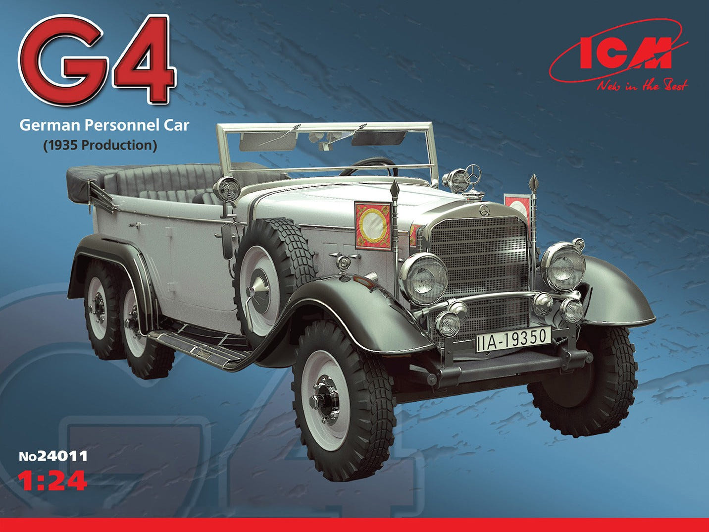 ICM 1:24 Typ G4 (1935) German Personnel Car - ICM24011