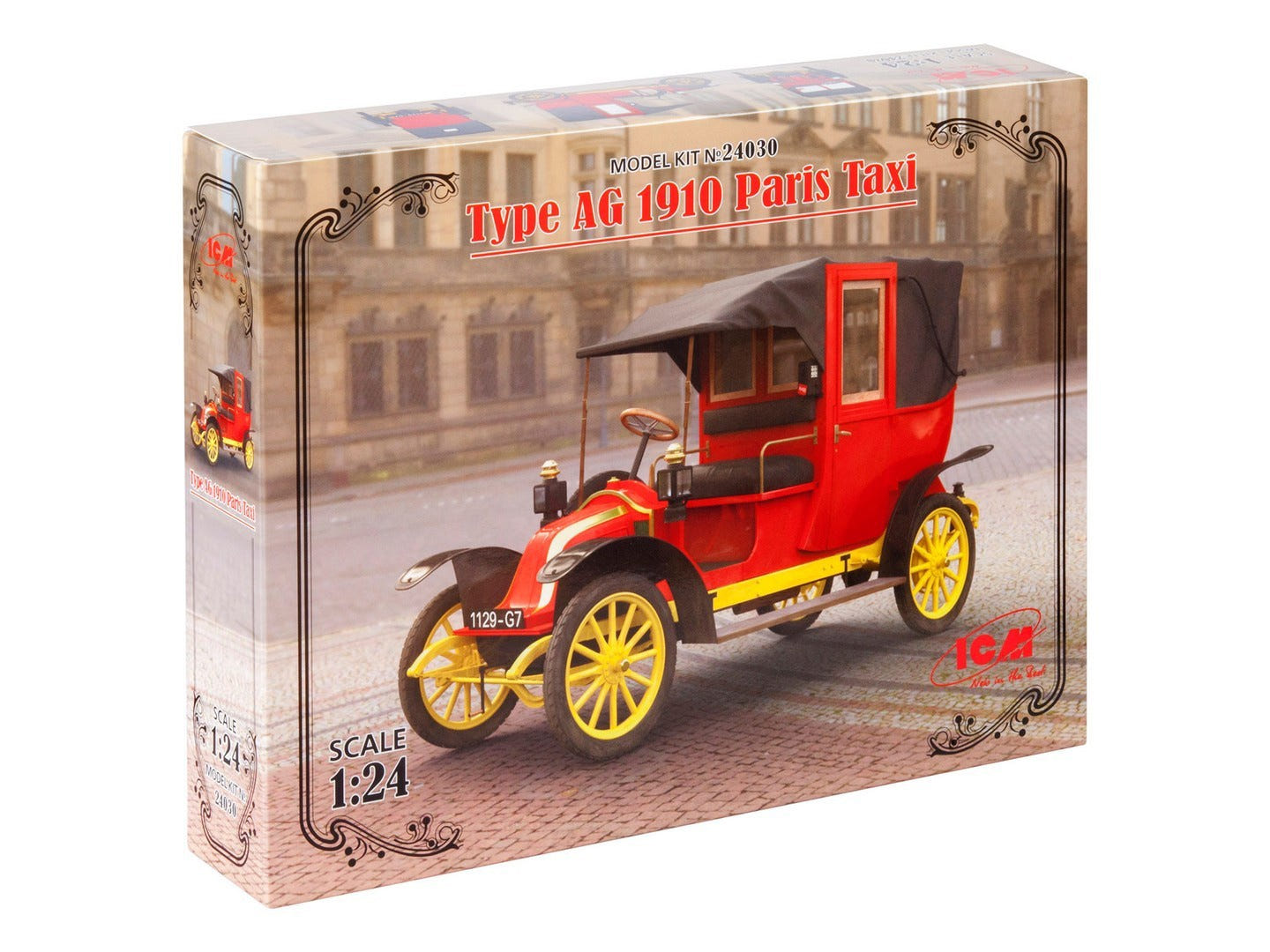 ICM 1:24 Type AG 1910 Paris Taxi - ICM24030