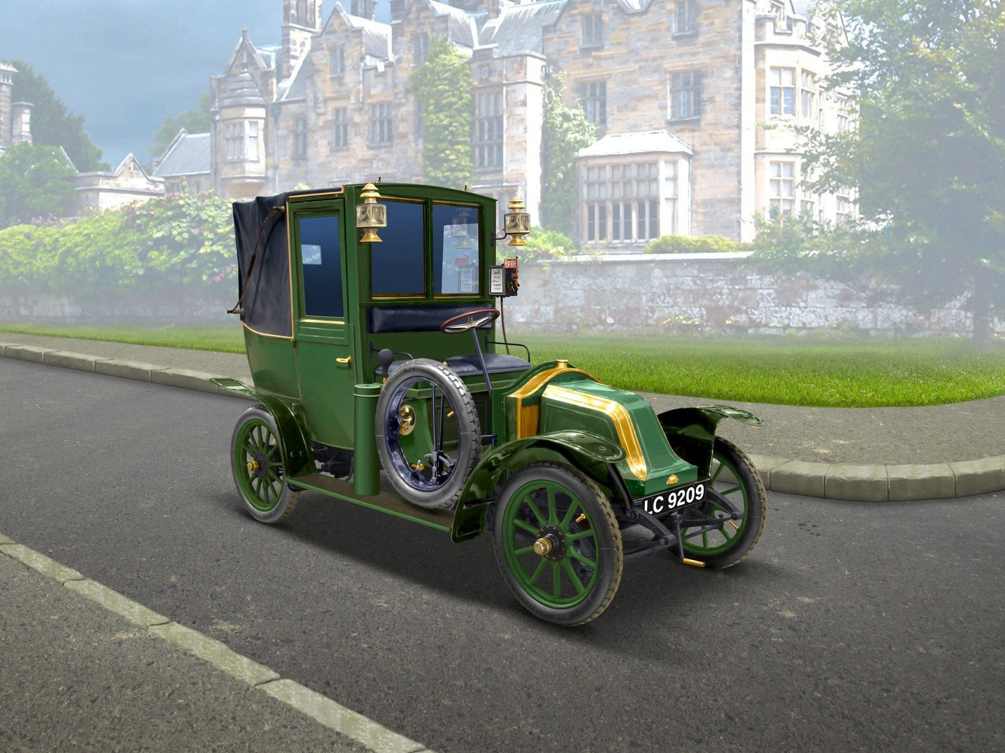 ICM 1:24 Type AG 1910 London Taxi Car - ICM24031