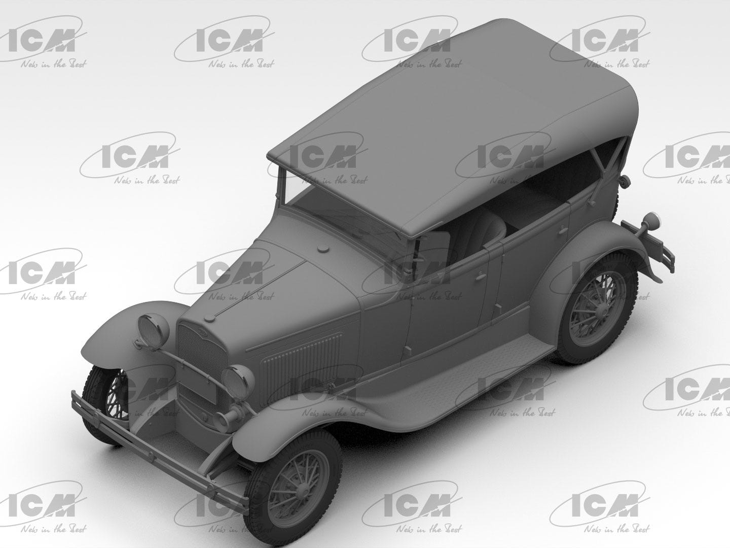 ICM 1:24 Ford Model A Standard Phaeton Soft Top (1930s) American Passenger Car - ICM24050