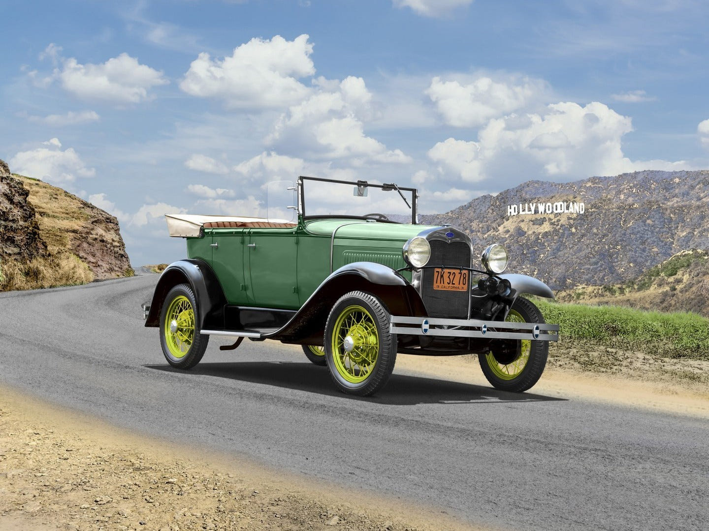 ICM 1:24 Model A Standard Phaeton (1930s) American Passenger Car - ICM24051