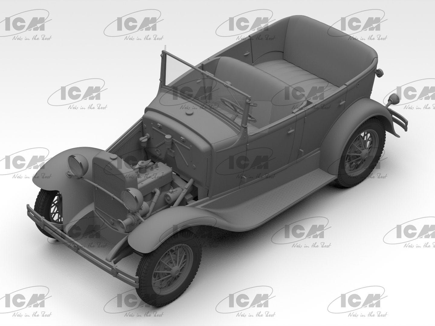 ICM 1:24 GAZ-A Passenger Car in German Service - ICM24053