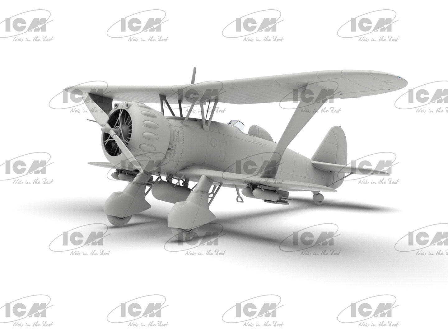 ICM 1:32 Hs 123A-1 (Late) WWII German Attack Aircraft - ICM32015