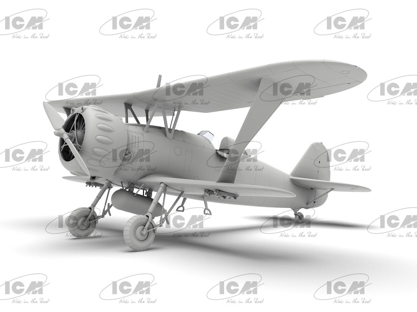 ICM 1:32 Hs 123A-1 (Late) WWII German Attack Aircraft - ICM32015