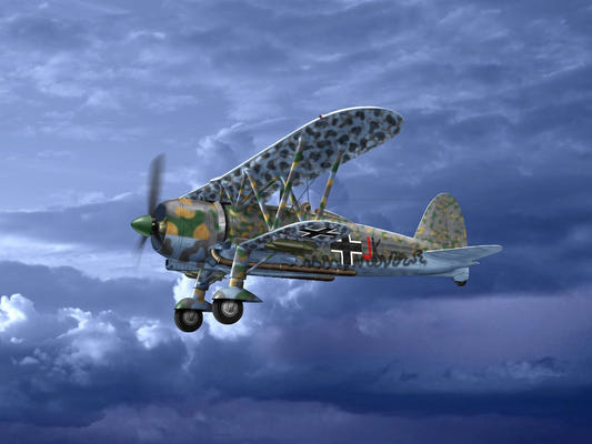 ICM 1:32 CR. 42 LW WWII German Luftwaffe Ground Attack Aircraft - ICM32021