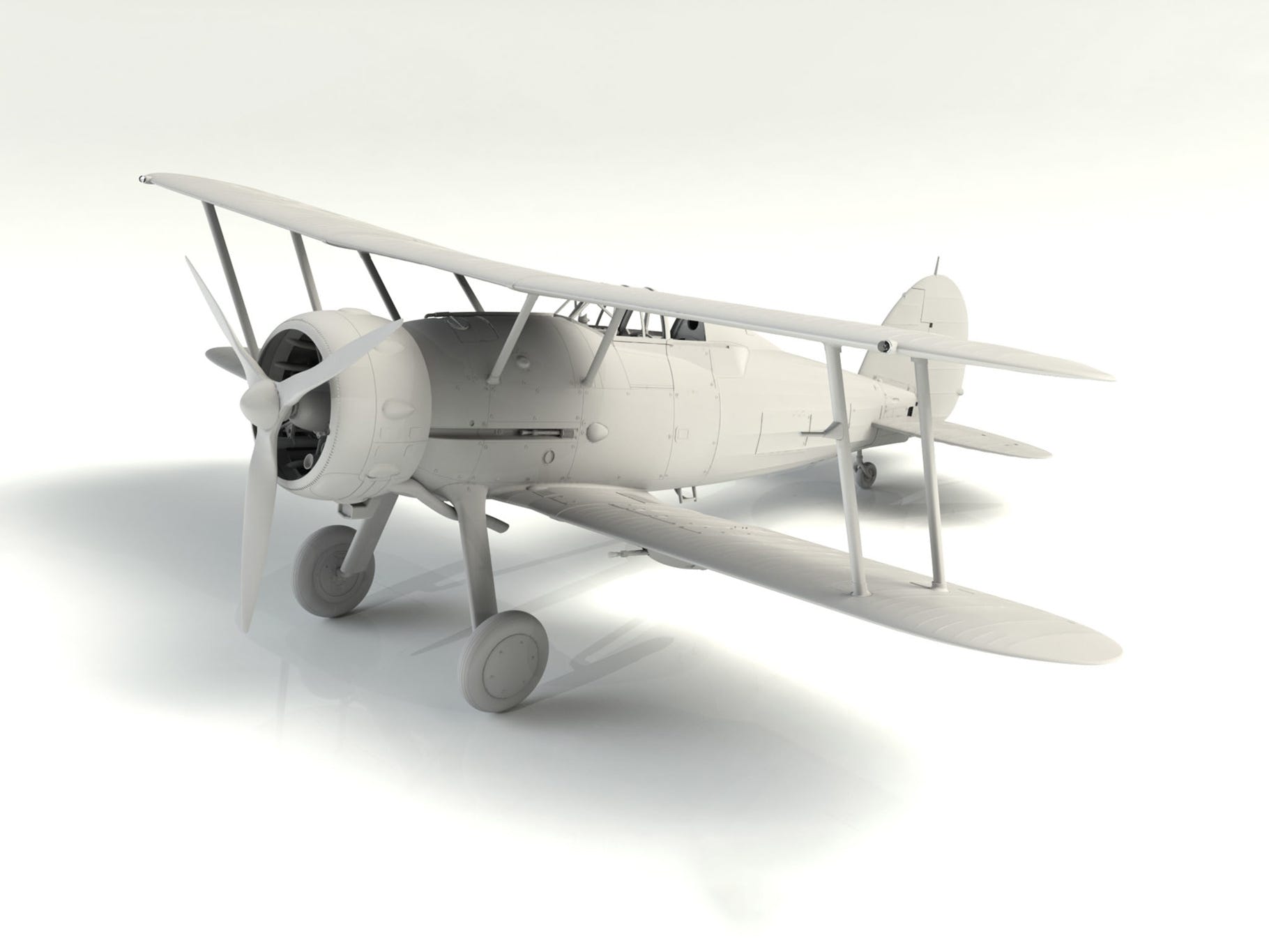 ICM 1:32 Gloster Gladiator Mk.II WWII British Fighter Plane - ICM32041