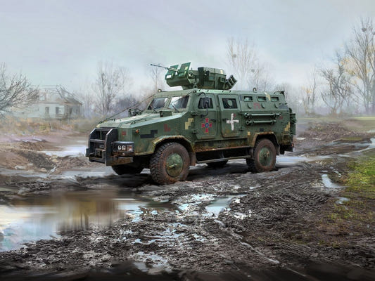 ICM 1:35 Kozak-2' Ukrainian MRAP-Class Armoured Vehicle - ICM35014