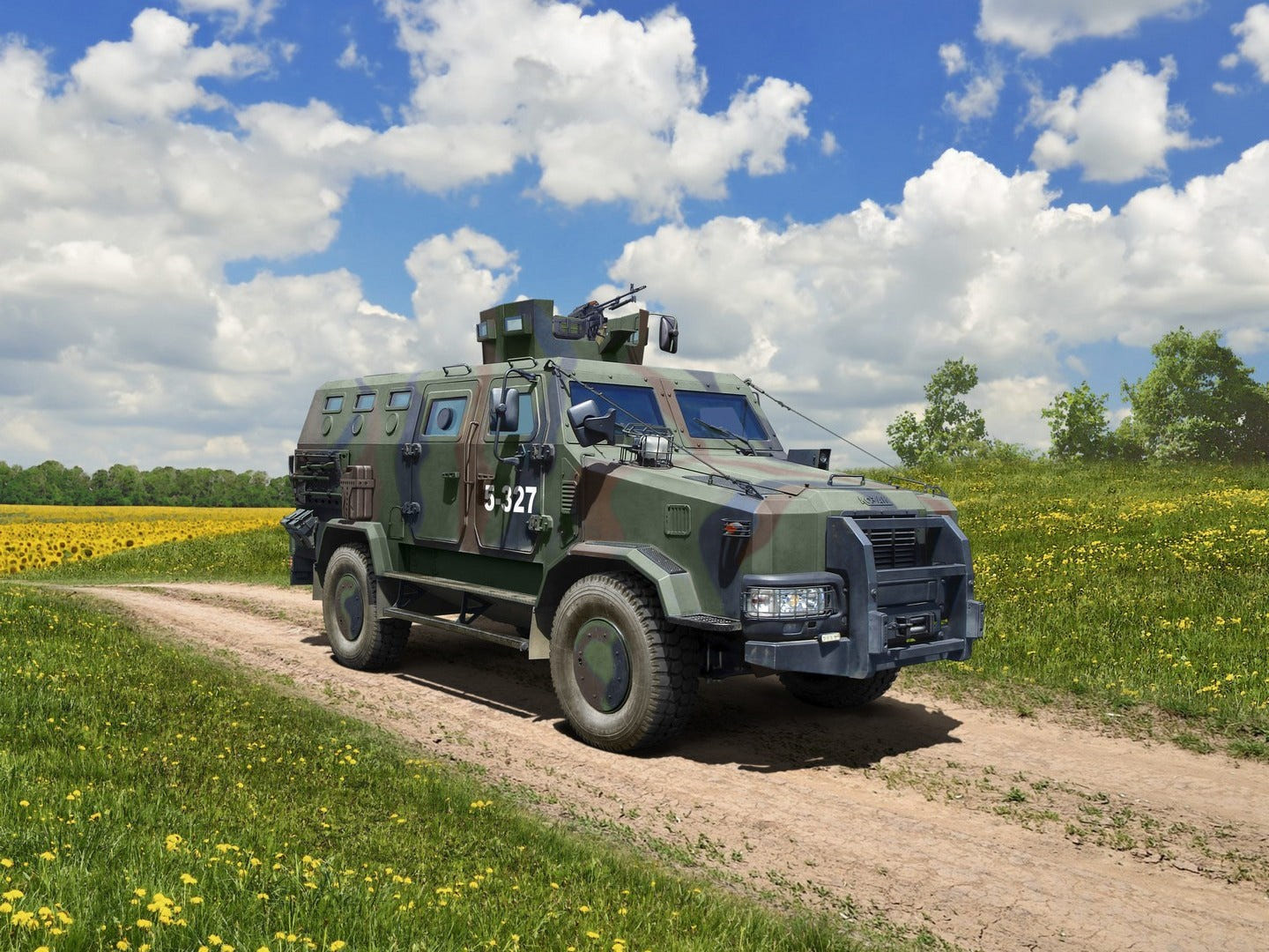 ICM 1:35 Kozak-001' Ukrainian National Guard - ICM35015