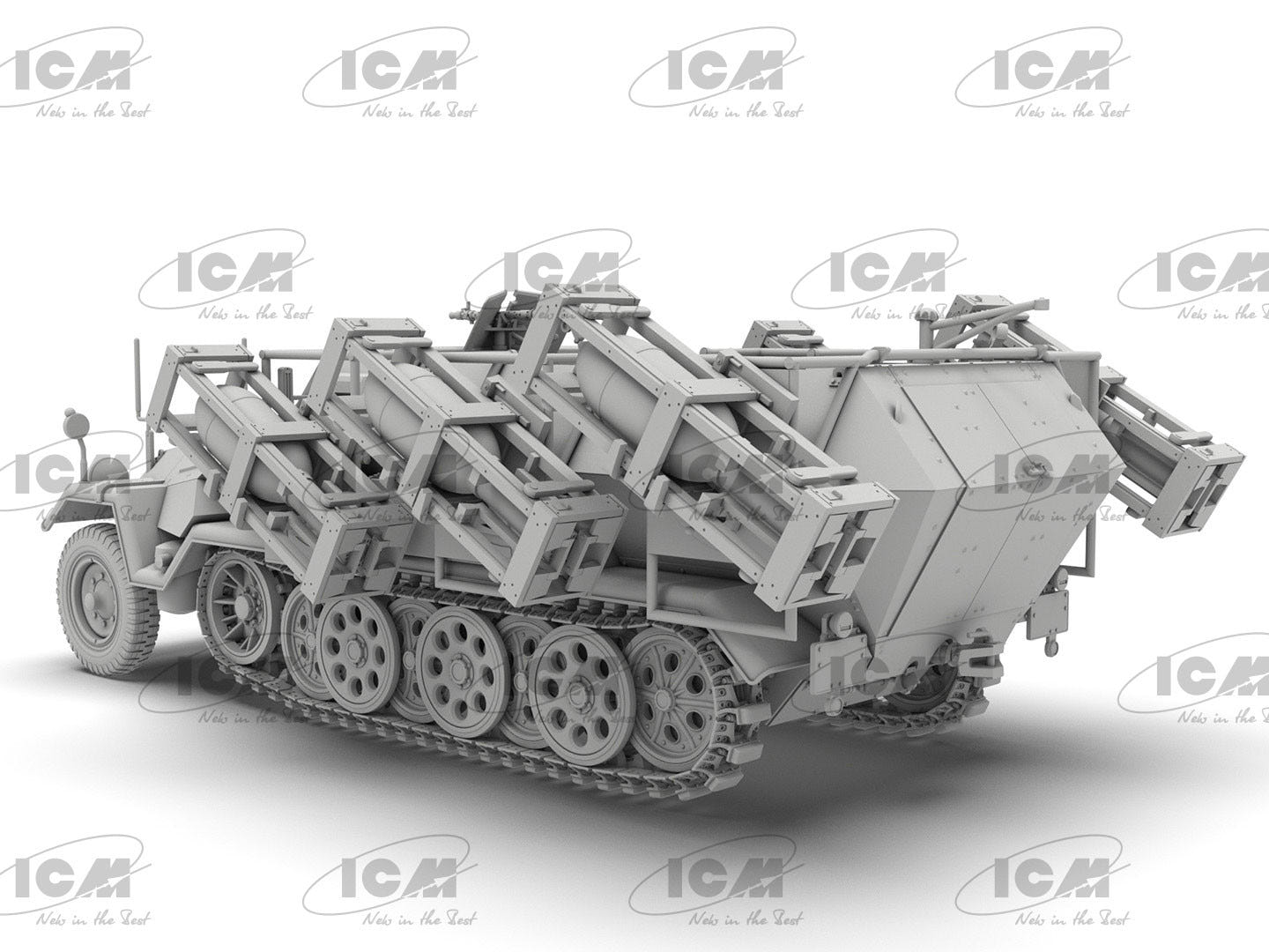 ICM 1:35 ‘Stuka zu Fuß’ Sd.Kfz. 251/1 Ausf.B WWII German MLRS - ICM35107