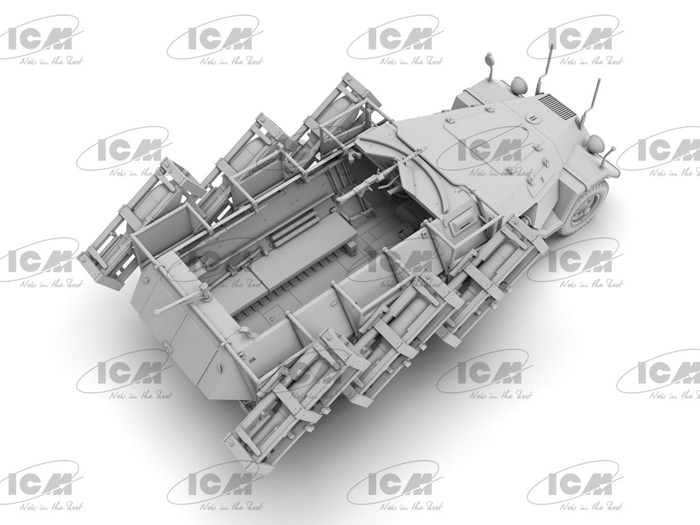 ICM 1:35 ‘Stuka zu Fuß’ Sd.Kfz. 251/1 Ausf.B WWII German MLRS - ICM35107