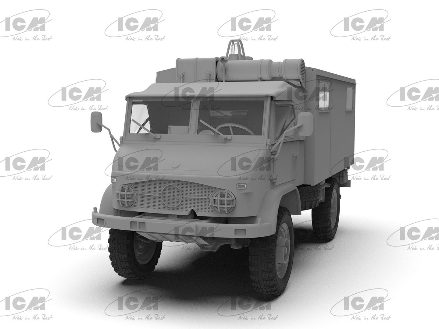 ICM 1:35 Unimog S 404 German Military Ambulance - ICM35138