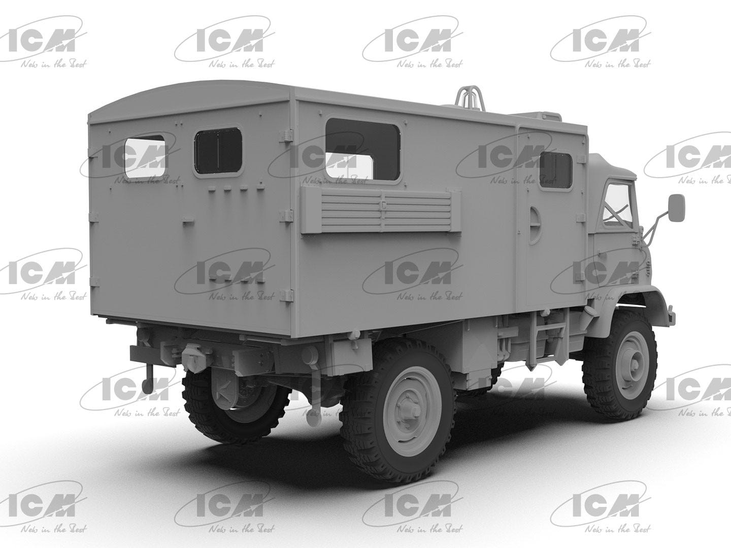 ICM 1:35 Unimog S 404 German Military Ambulance - ICM35138