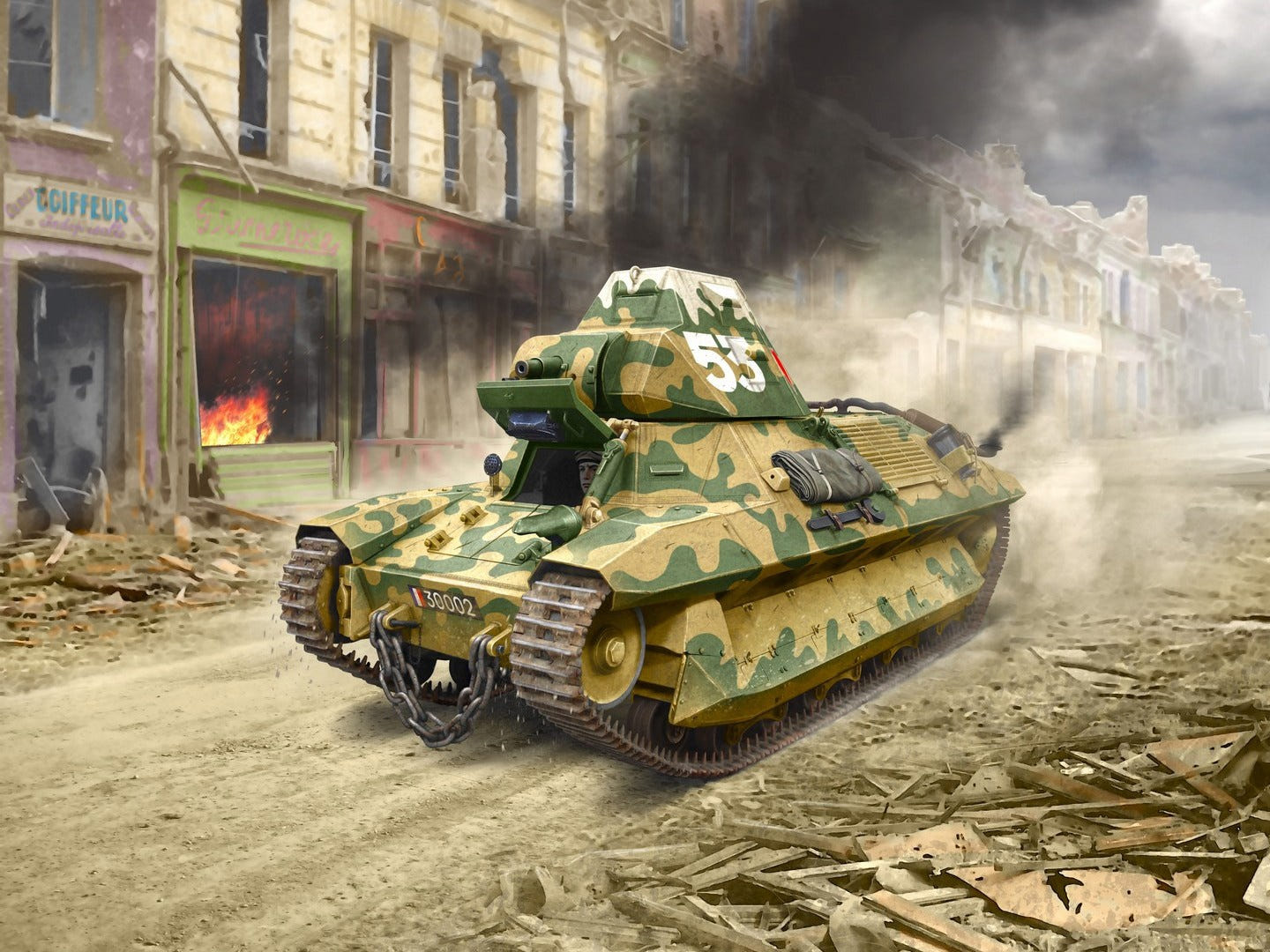 ICM 1:35 FCM 36 WWII French Light Tank - ICM35336