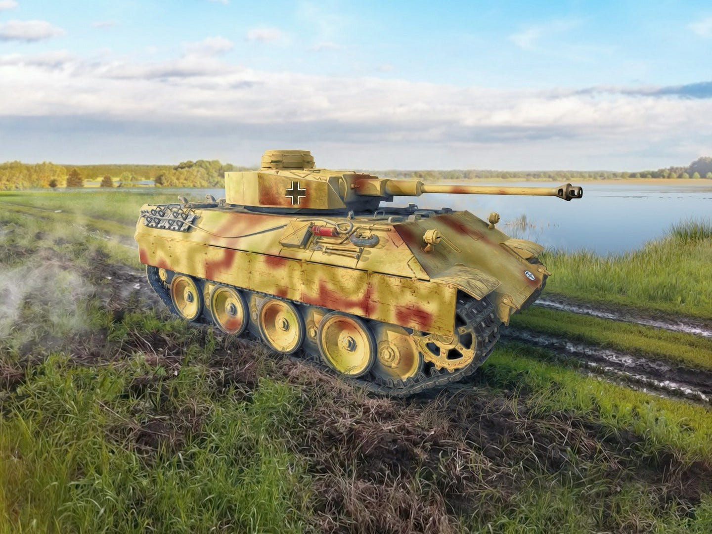 ICM 1:35 Bergepanther with Pz.Kpfw.IV Turret - ICM35360