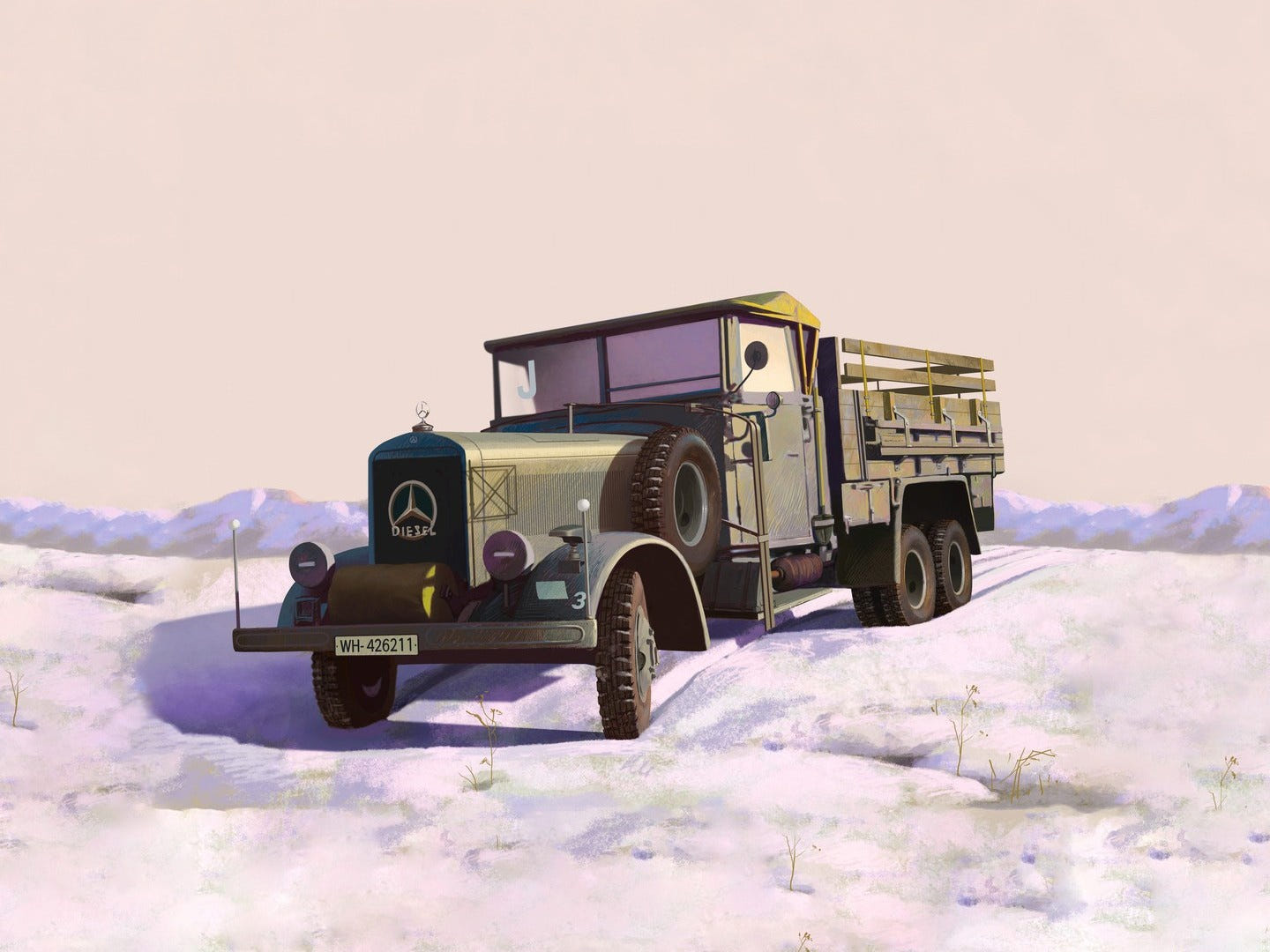 ICM 1:35 Typ LG3000 WWII German Army Truck - ICM35405
