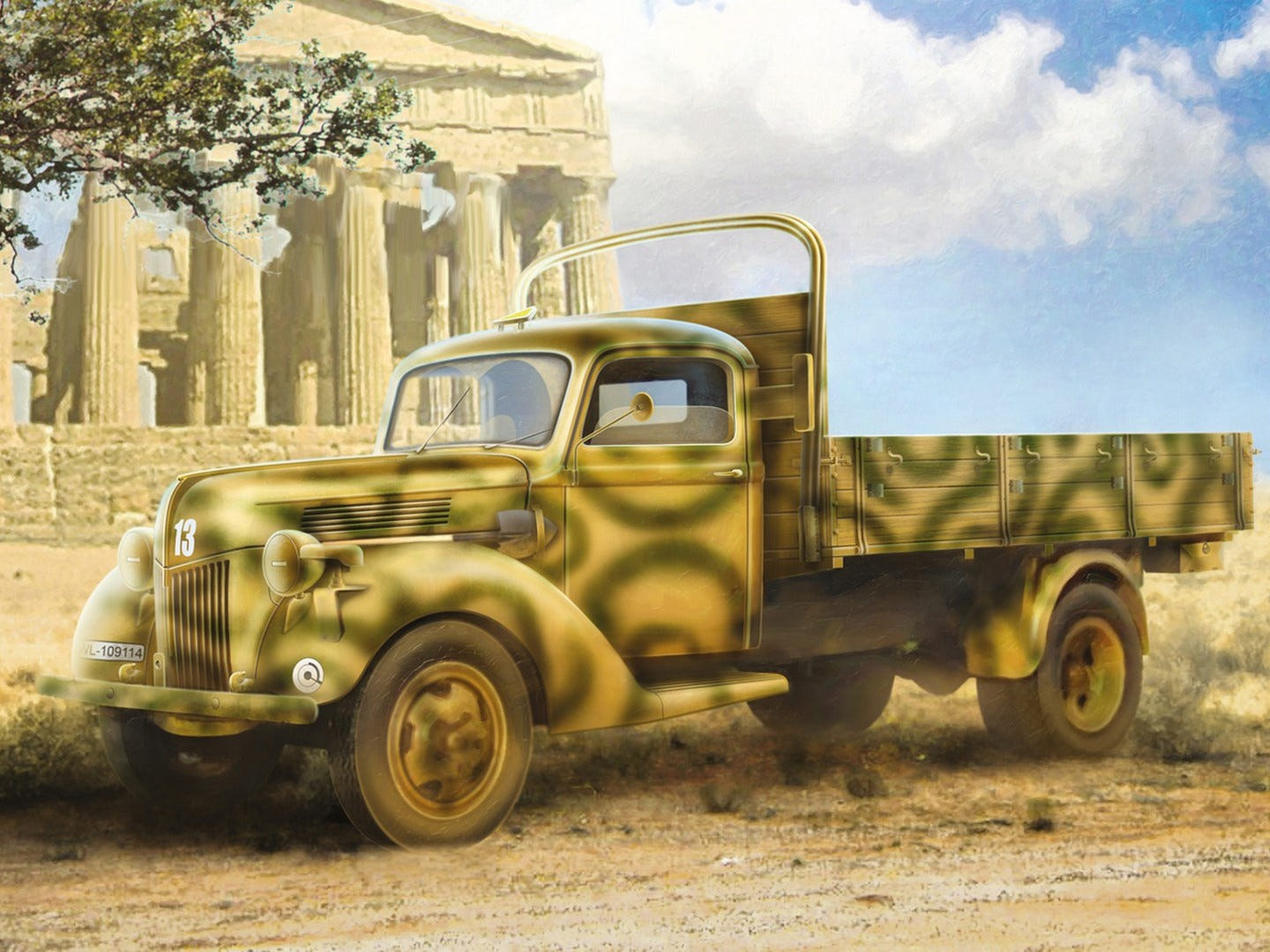 ICM 1:35 V3000S (1941) German Army Truck - ICM35411