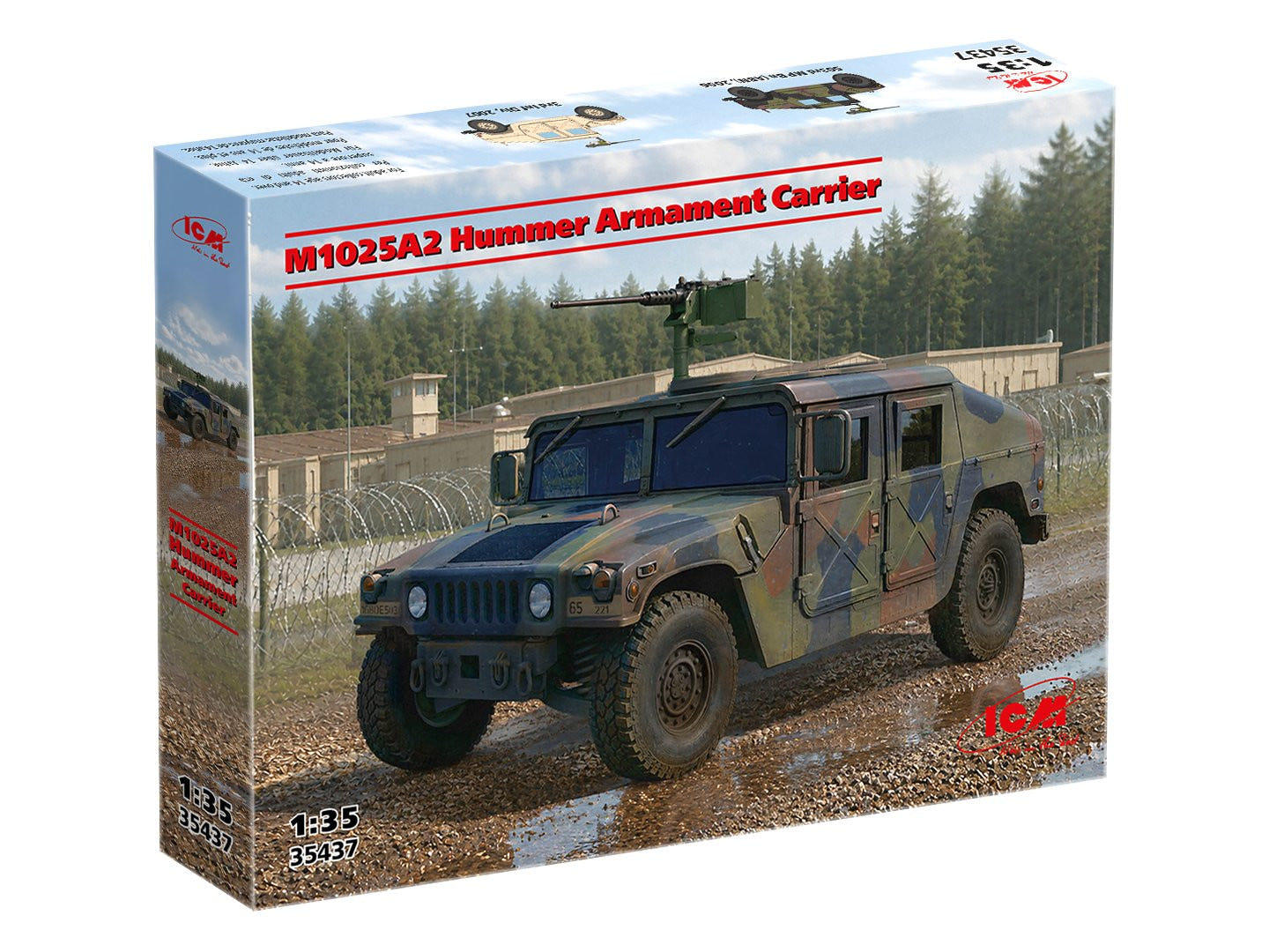 ICM 1:35 M1025A2 Humvee Armament Carrier - ICM35437