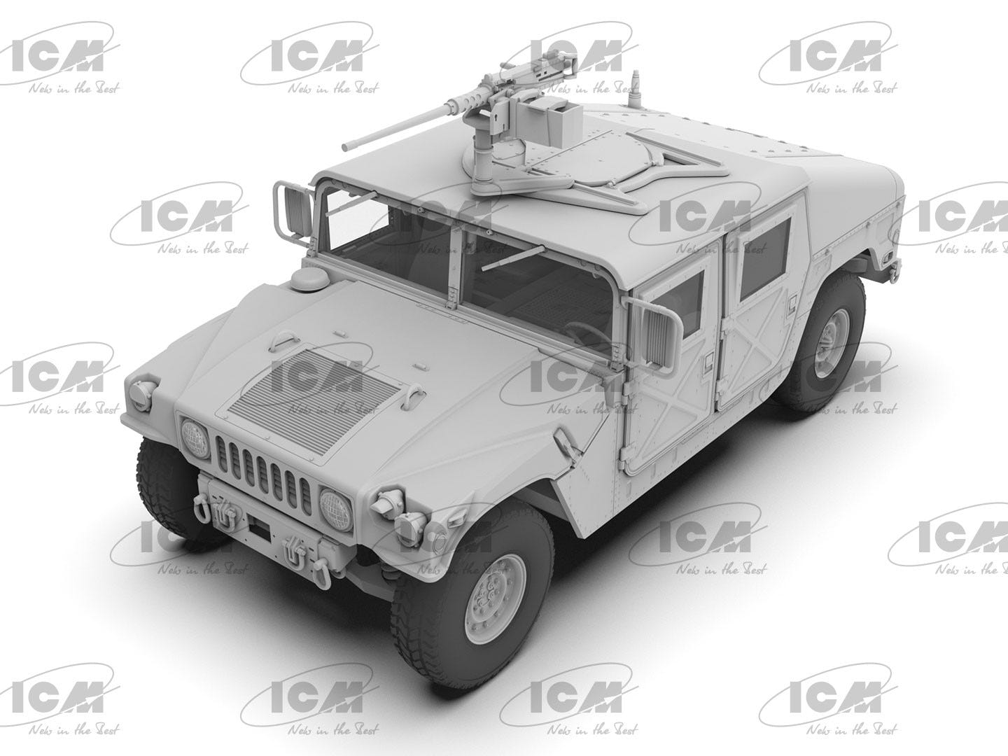 ICM 1:35 M1025A2 Humvee Armament Carrier - ICM35437