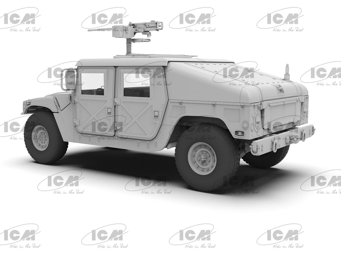 ICM 1:35 M1025A2 Humvee Armament Carrier - ICM35437