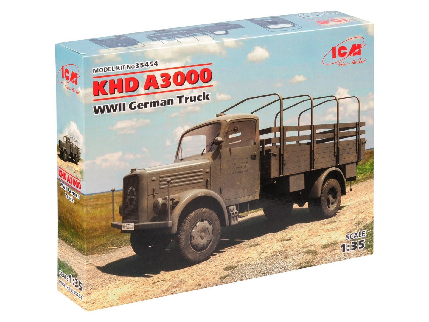 ICM 1:35 KHD A3000 WWII German Truck - ICM35454