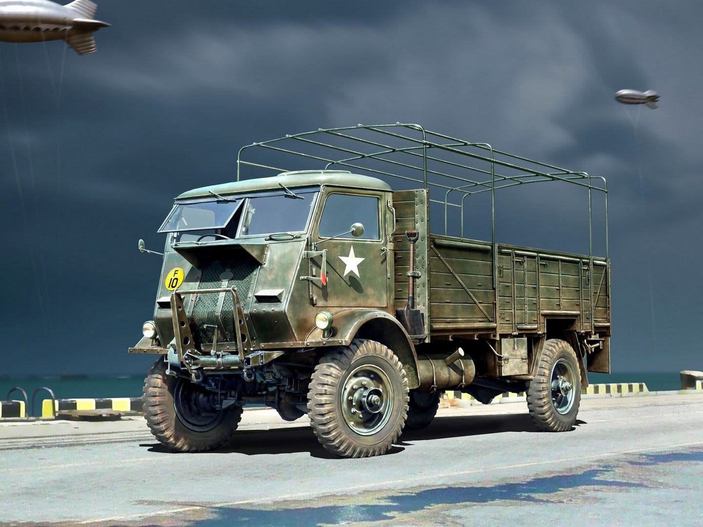 ICM 1:35 Model W.O.T. 6 WWII British Truck - ICM35507