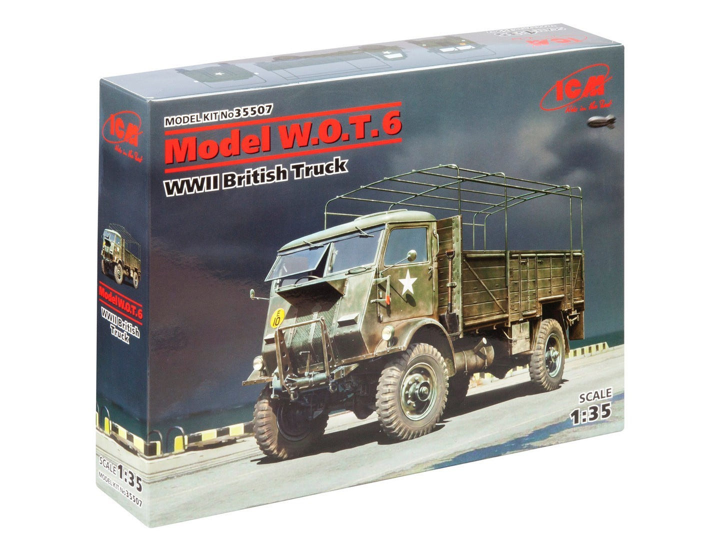 ICM 1:35 Model W.O.T. 6 WWII British Truck - ICM35507