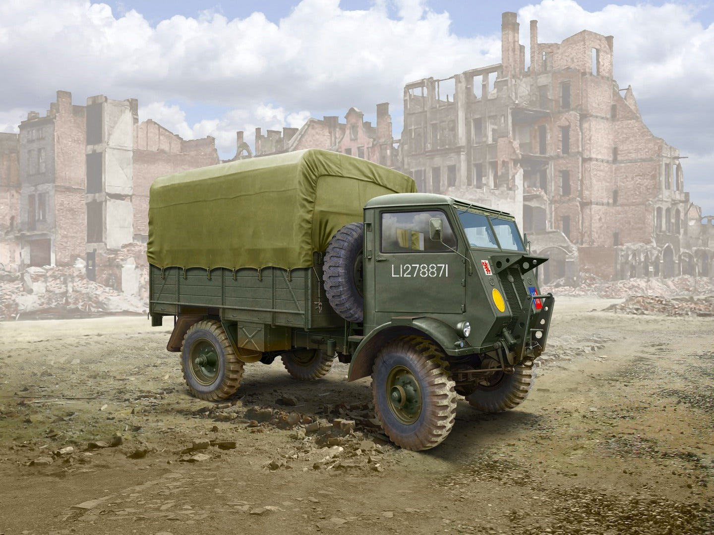 ICM 1:35 Model W.O.T. 8 WWII British Truck - ICM35590