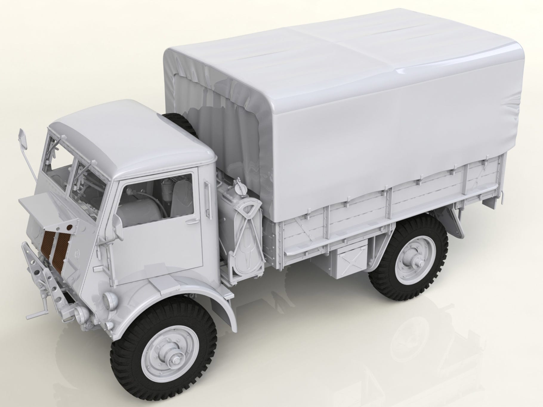 ICM 1:35 Model W.O.T. 8 WWII British Truck - ICM35590