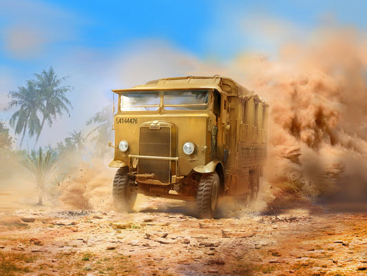 ICM 1:35 Monty's Mobile Office Caravan - ICM35603