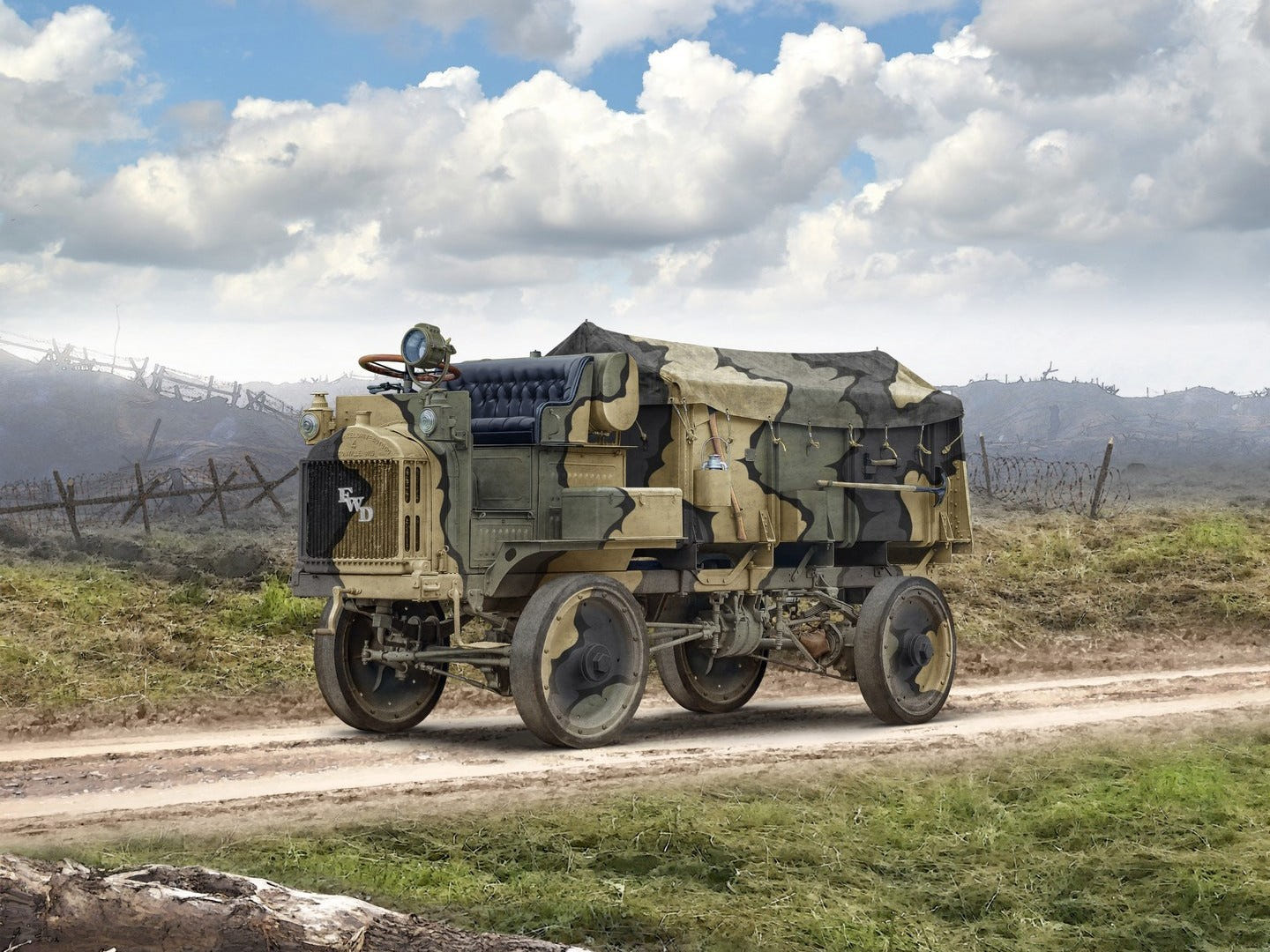 ICM 1:35 FWD Type B WWI U.S. Ammunition Truck - ICM35656