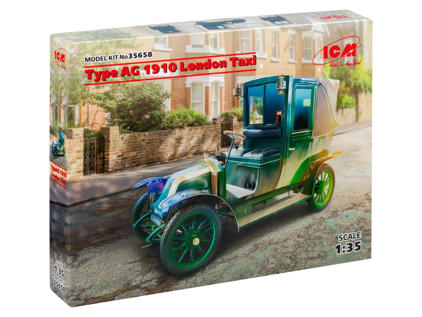 ICM 1:35 Type AG 1910 London Taxi Car - ICM35658