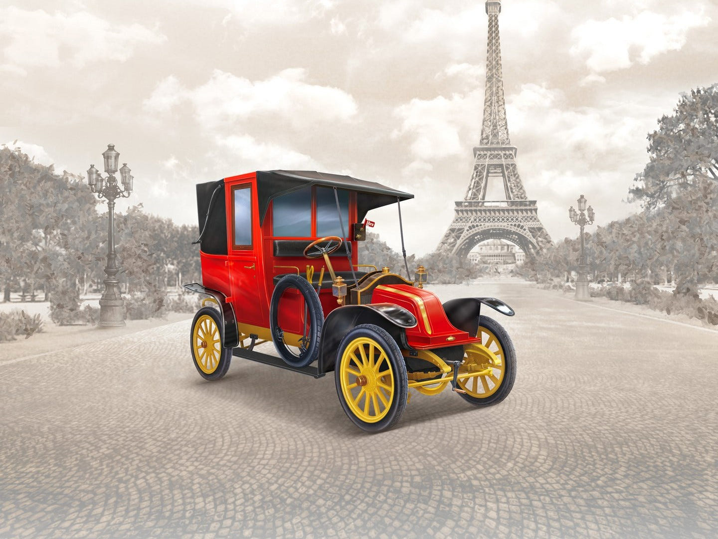 ICM 1:35 Taxi de la Marne (1914) French Car - ICM35659