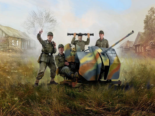 ICM 1:35 Flak 38 with 4 Crew Figures - ICM35718