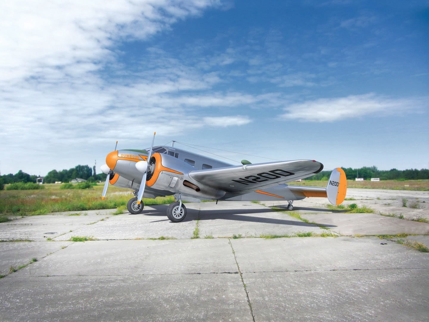 ICM 1:48 C18S American Passenger Aircraft - ICM48185