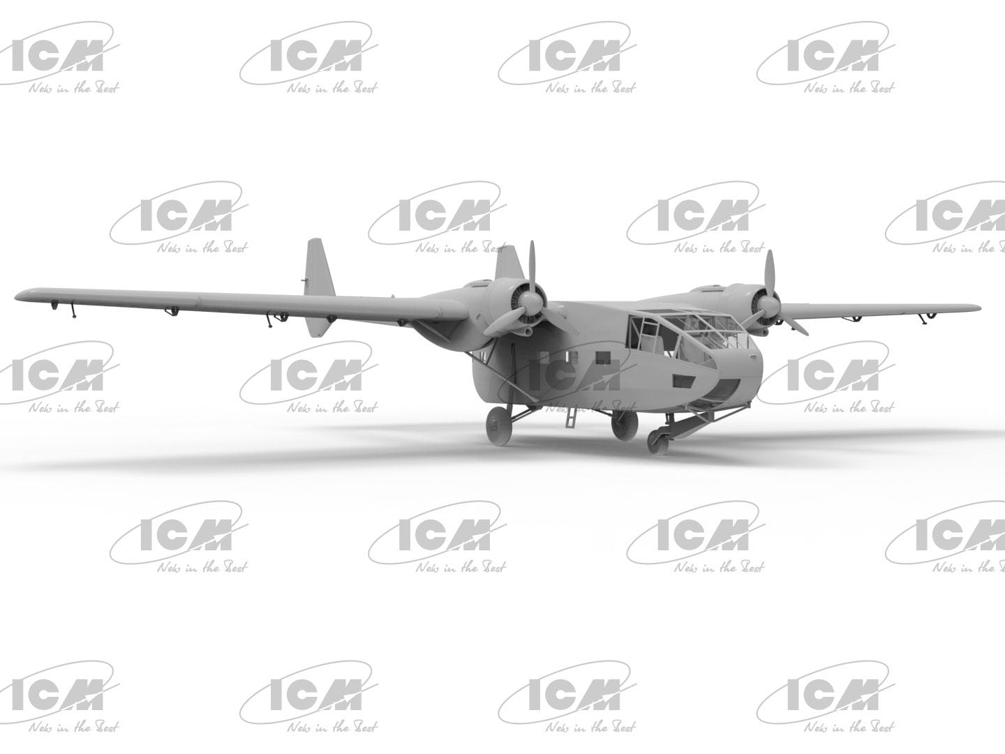 ICM 1:48 Gotha Go 244B-2 WWII German Transport Aircraft - ICM48224