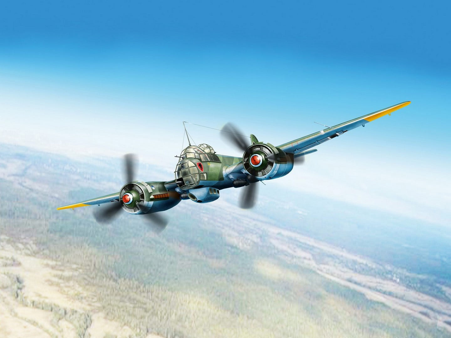 ICM 1:48 Ju 88A-5 WWII German Bomber - ICM48232