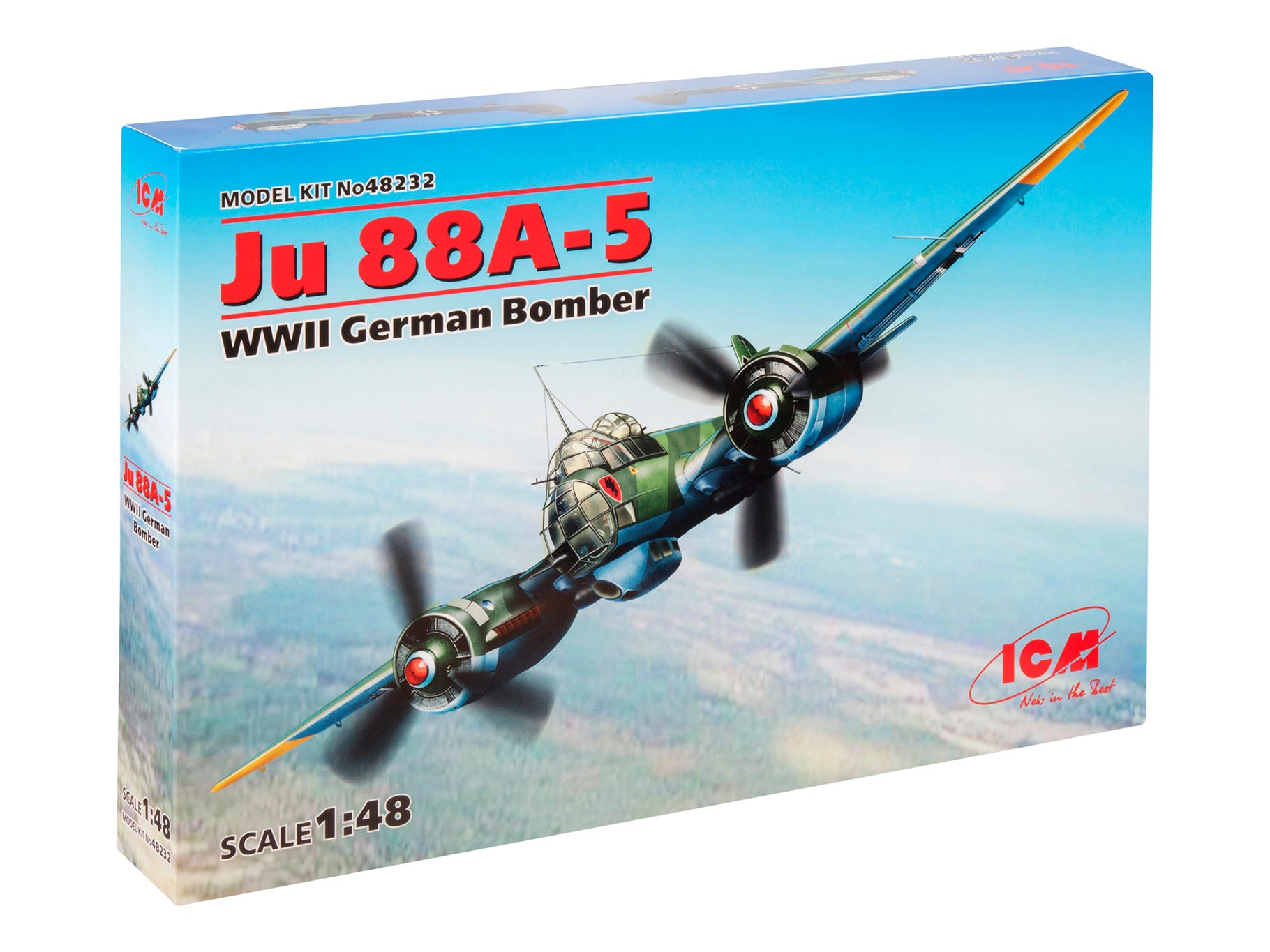 ICM 1:48 Ju 88A-5 WWII German Bomber - ICM48232