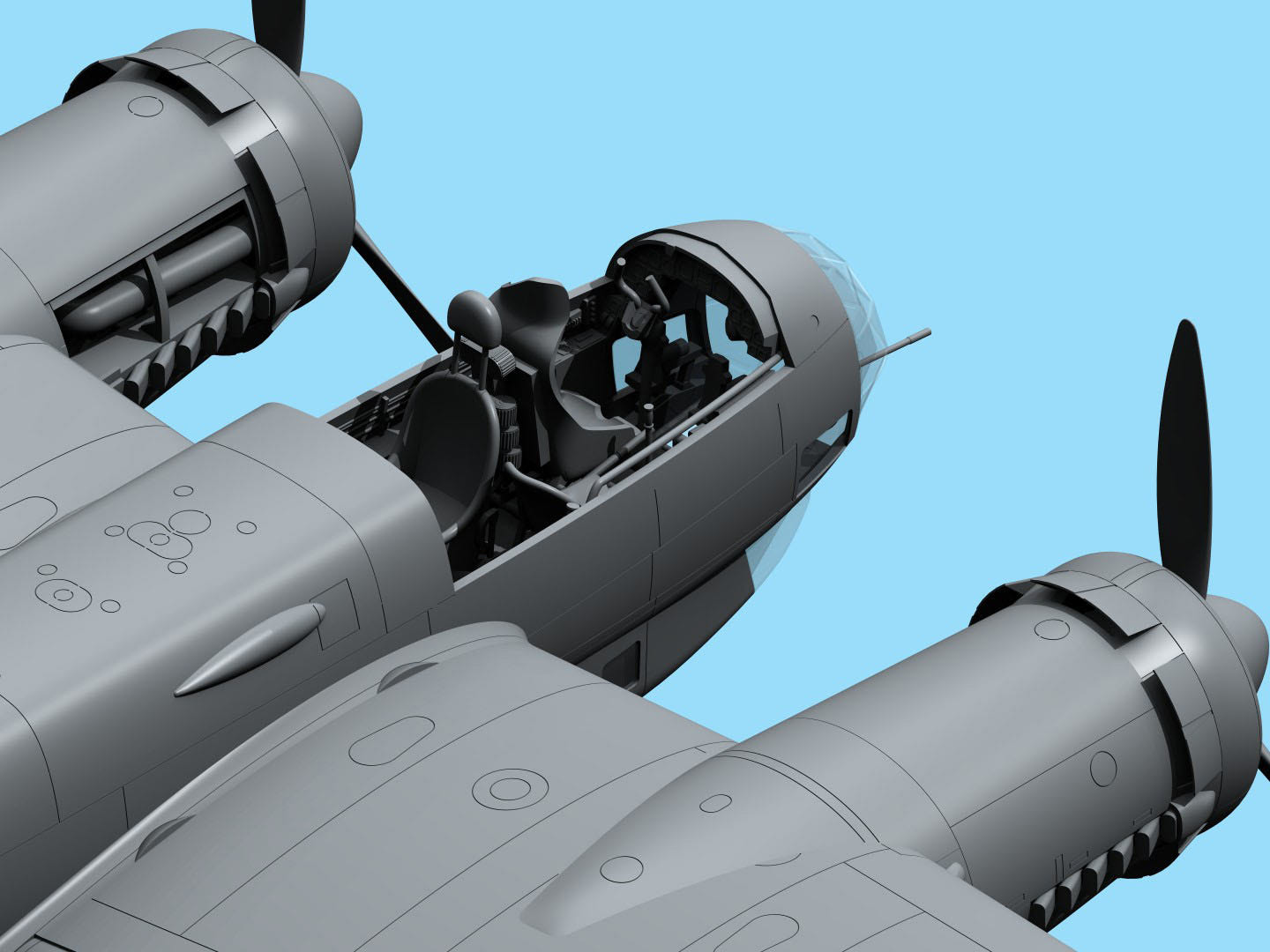 ICM 1:48 Ju 88A-5 WWII German Bomber - ICM48232
