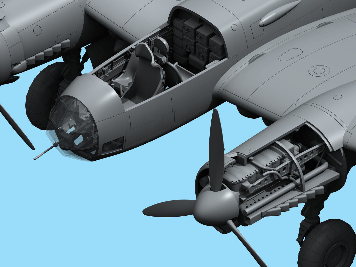 ICM 1:48 Ju 88A-5 WWII German Bomber - ICM48232